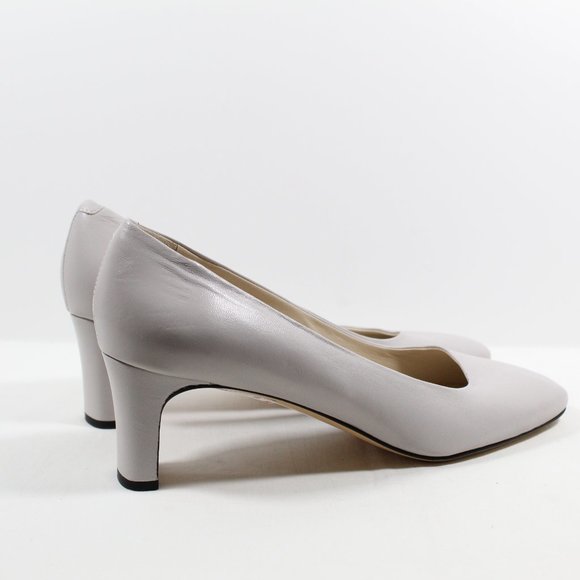 Amalfi By Rangoni Sven Leather Pump - Beige/Off White - Picture 2 of 5
